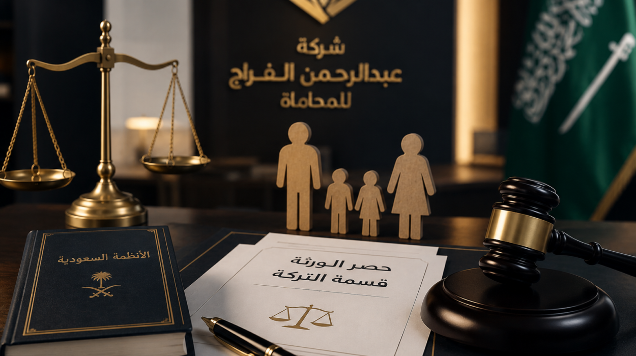 محامي قسمة تركة وحصر ورثة في السعودية