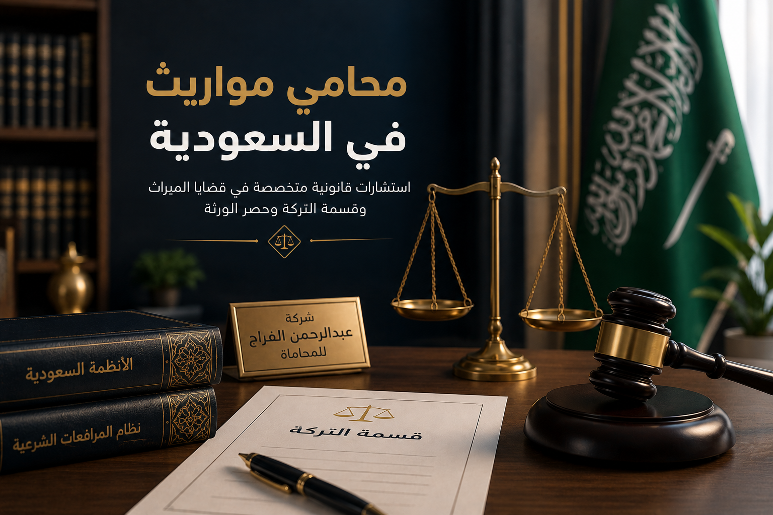 محامي مواريث في السعودية