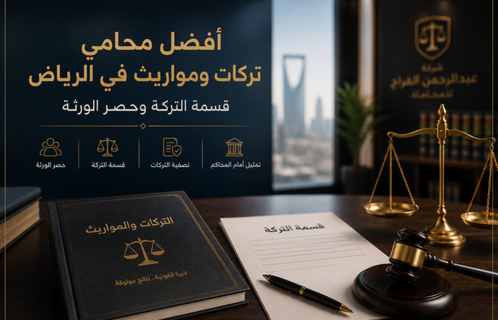 محامي تركات ومواريث في الرياض