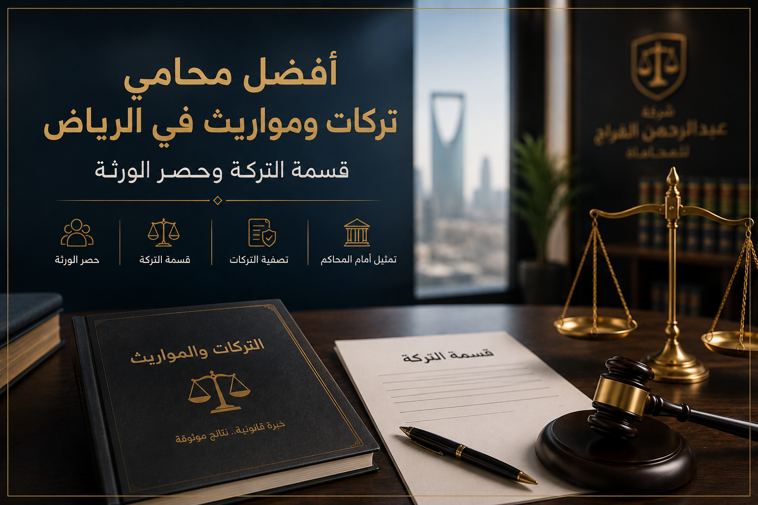 محامي تركات ومواريث في الرياض